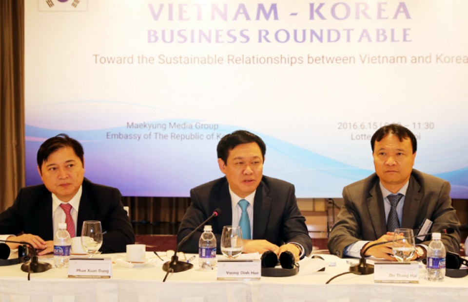 Việt Nam kêu gọi DN Hàn Quốc đầu tư công nghệ cao tin nhap 20160616095018