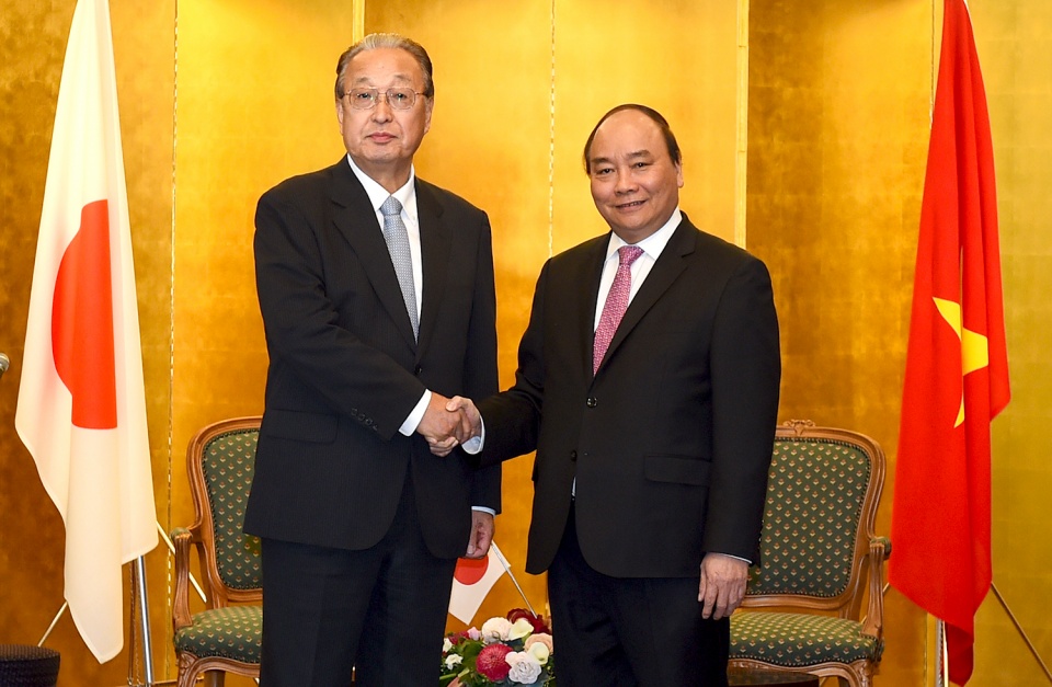 thu tuong du cuoc toa dam ban tron voi cac doanh nghiep lon tai nhat