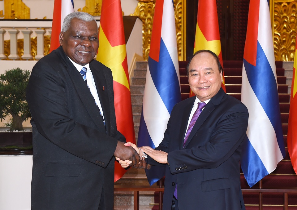 Thủ tướng tiếp Chủ tịch Quốc hội Cuba tin nhap 20170612213040