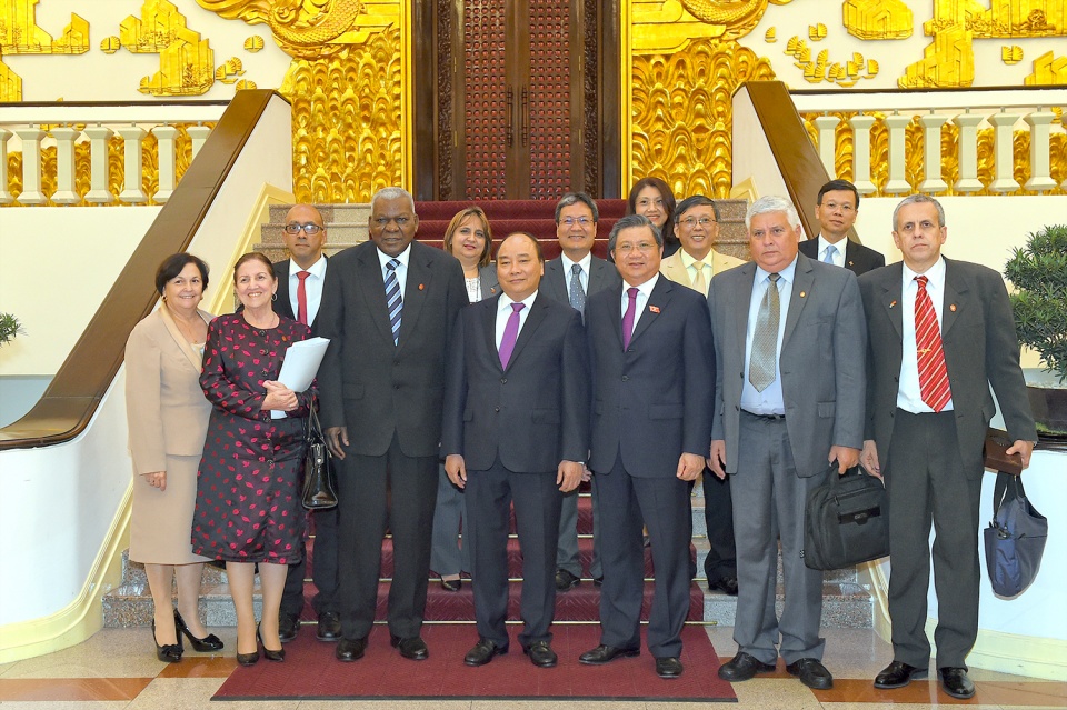 Thủ tướng tiếp Chủ tịch Quốc hội Cuba tin nhap 20170612213040