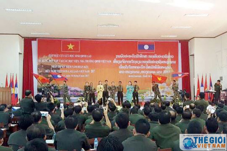 Gặp mặt cựu học sinh quân sự Lào tại Việt Nam tin nhap 20170619154813