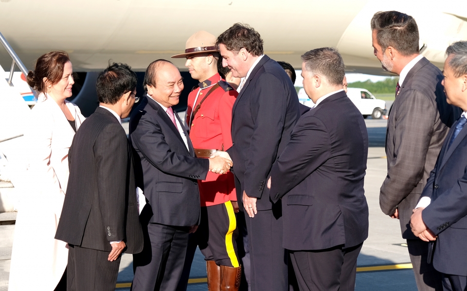 thu tuong den thanh pho quebec canada