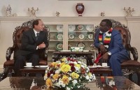 bau cu zimbabwe dang mdc tuyen bo gianh chien thang