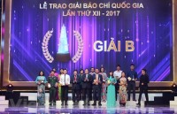 Giải báo chí quốc gia 2017: tăng mạnh về số lượng tác phẩm dự thi