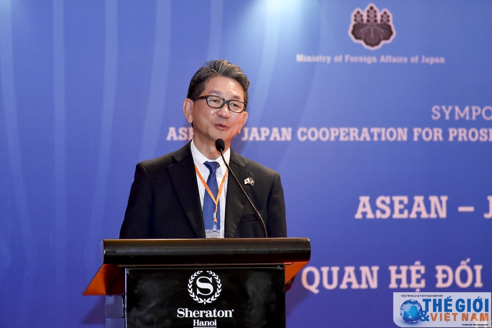 phien thao luan ve tong quan quan he doi tac asean nhat ban