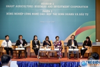 Phiên thảo luận: “Nông nghiệp thông minh: hợp tác, kinh doanh và đầu tư”