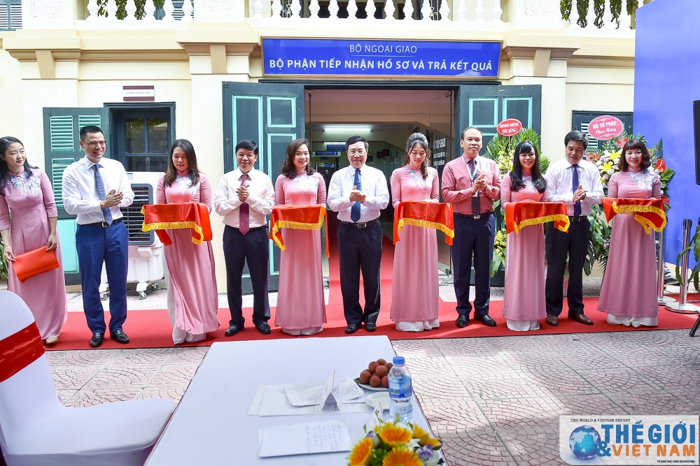 khai truong bo phan mot cua giai quyet thu tuc hanh chinh tai cuc lanh su