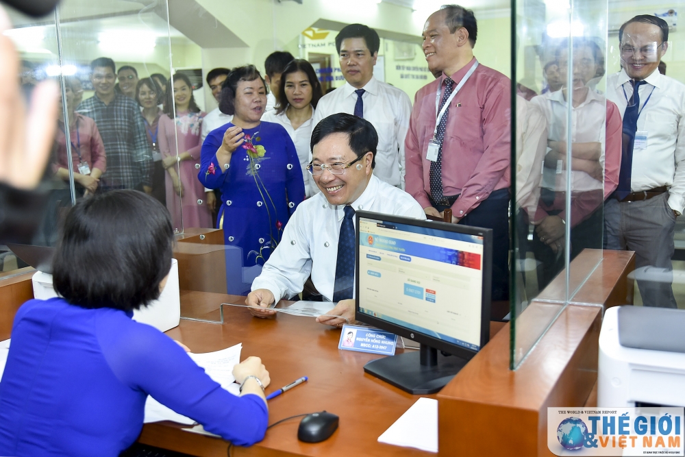 khai truong bo phan mot cua giai quyet thu tuc hanh chinh tai cuc lanh su