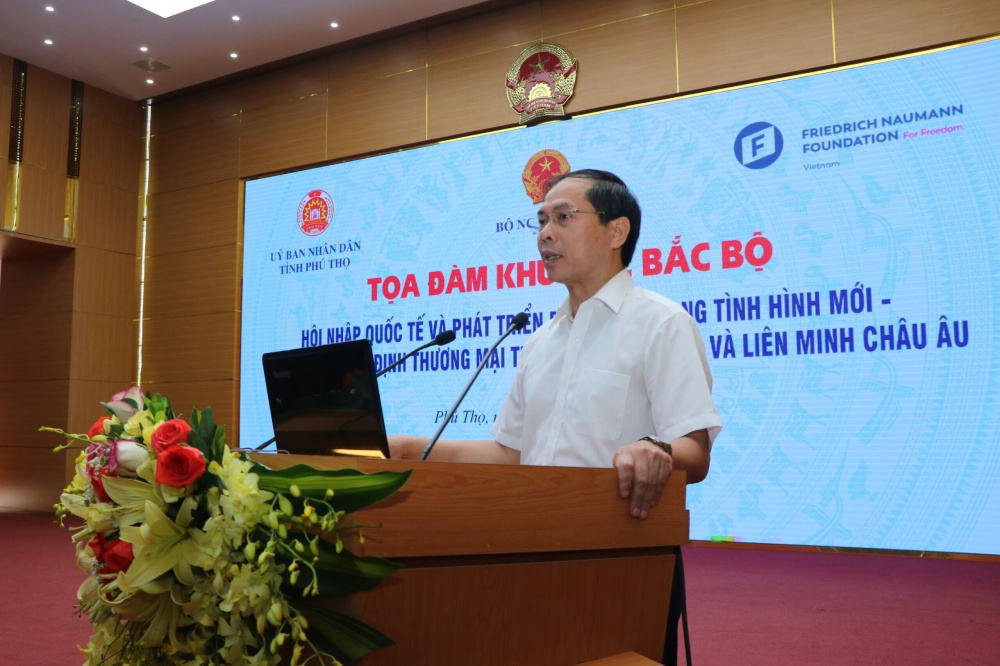 bo ngoai giao ho tro cac tinh bac bo trien khai hoi nhap quoc te chuan bi thuc thi evfta