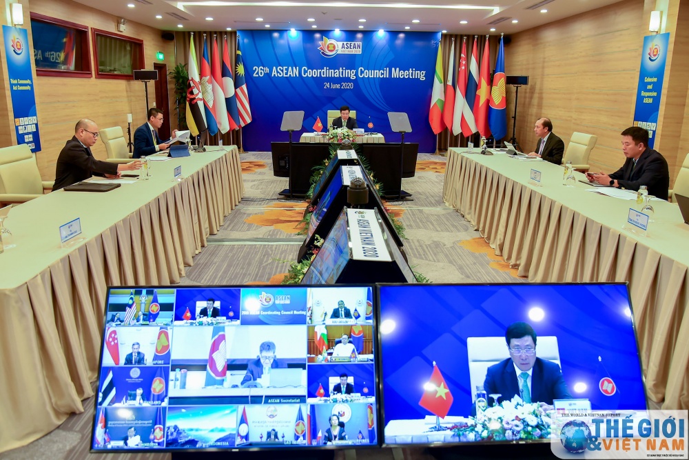 toan canh cac hoi nghi truc tuyen cap bo truong ngoai giao asean sang 246 17