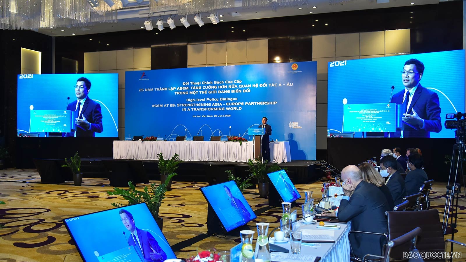 Kỷ niệm 25 năm thành lập ASEM: Khai mạc Đối thoại chính sách cao cấp Diễn đàn hợp tác Á-Âu tại Hà Nội