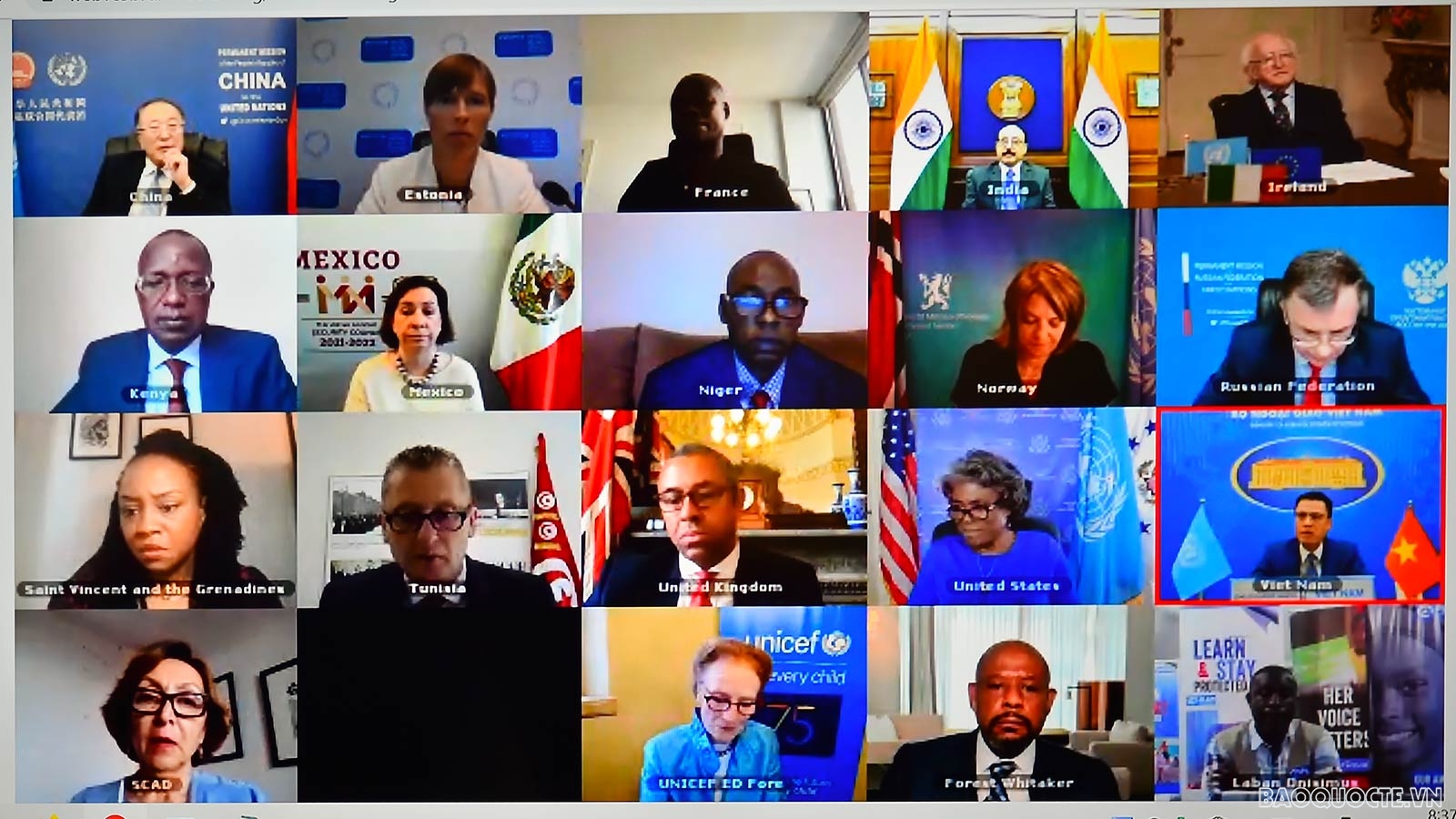 Thứ trưởng Ngoại giao Đặng Hoàng Giang: Chấm dứt chiến tranh và đem lại hòa bình là điều kiện tiên quyết để bảo vệ trẻ em