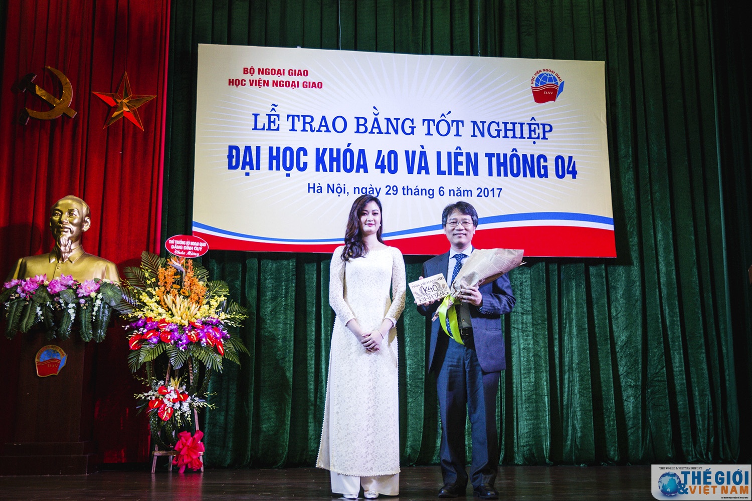 hoc vien ngoai giao trao bang tot nghiep khoa 40