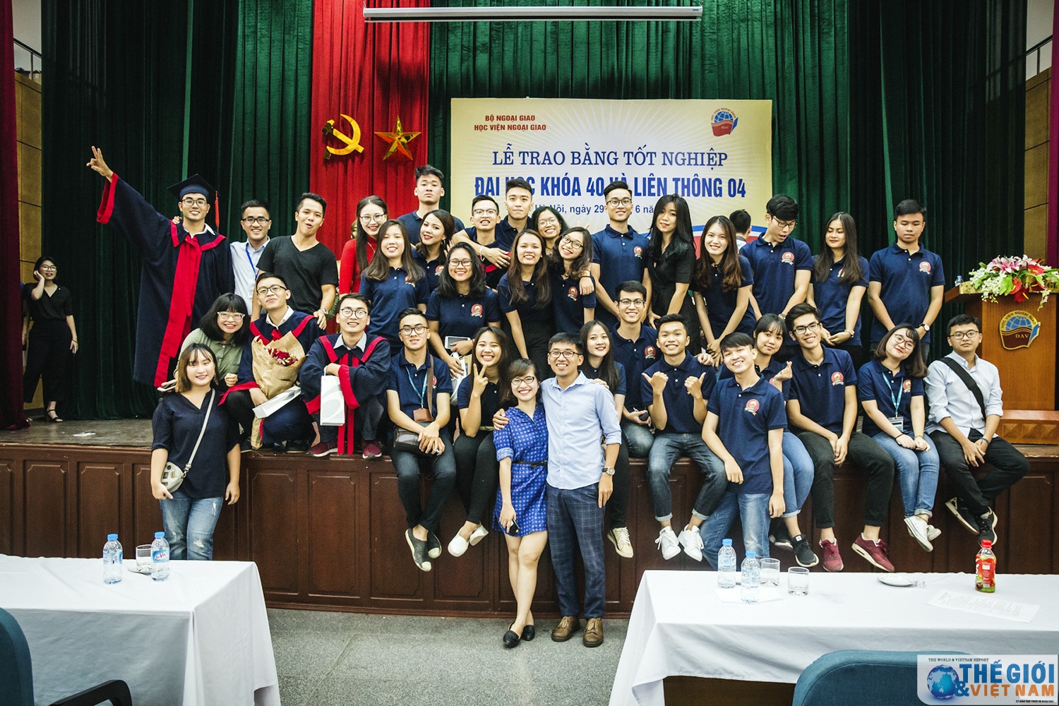 hoc vien ngoai giao trao bang tot nghiep khoa 40