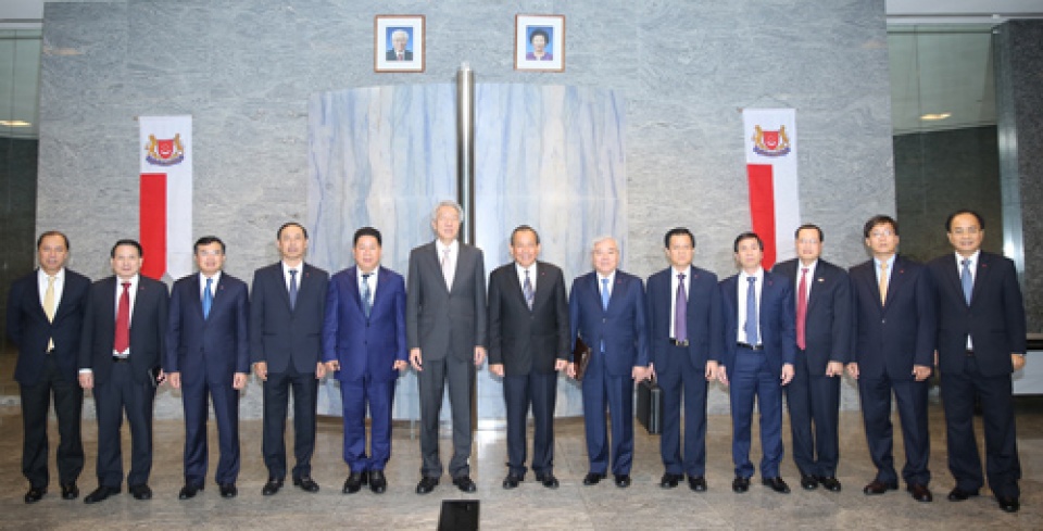 Phó Thủ tướng Thường trực Trương Hòa Bình thăm chính thức Singapore tin nhap 20170715001637