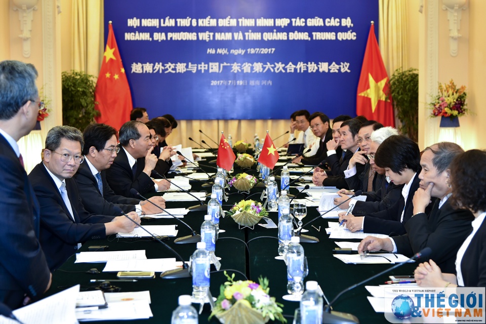 thuc day hop tac viet nam voi quang dong trung quoc