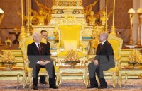 bao campuchia viet ve chuyen tham cap nha nuoc cua tong bi thu nguyen phu trong