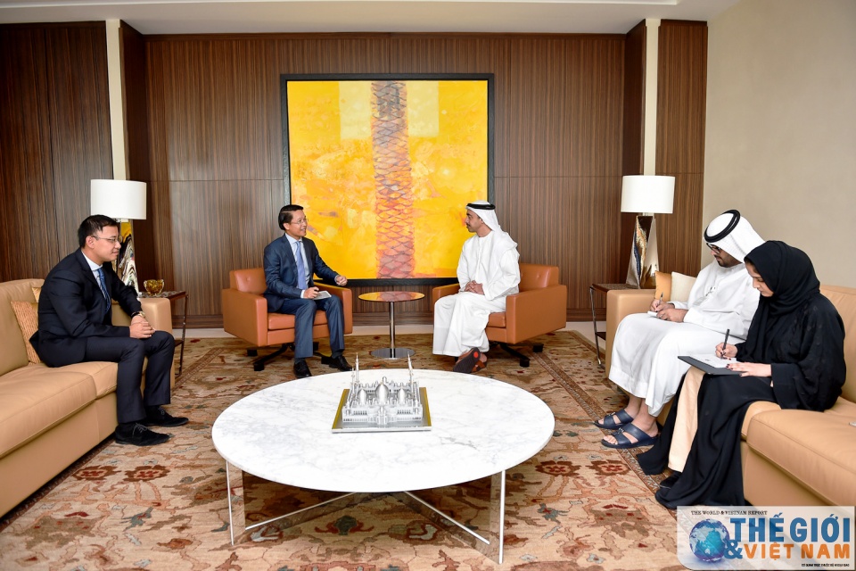 dai su pham binh dam cho tu biet bo truong ngoai giao uae