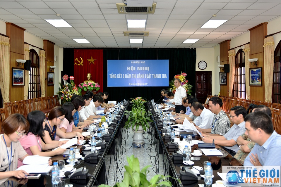 thanh tra bo ngoai giao don nhan huan chuong lao dong hang nhi