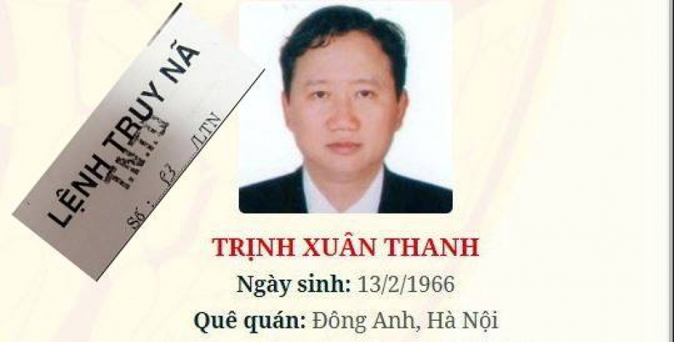 Trịnh Xuân Thanh ra đầu thú trinh xuan thanh ra dau thu
