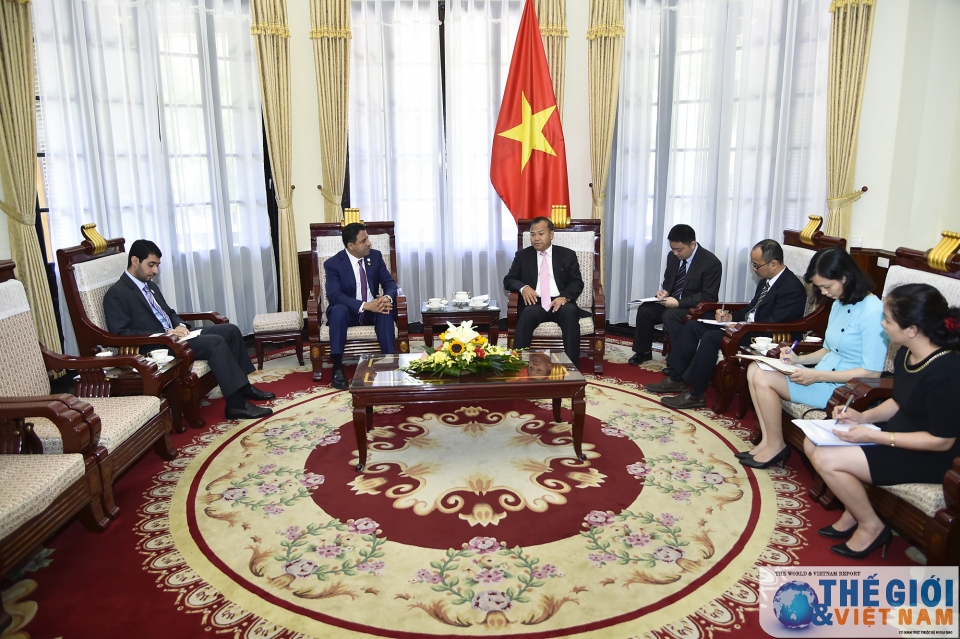 Tân Đại sứ UAE: trọng tâm là thúc đẩy thương mại, du lịch hai nước phát triển tin nhap 20180704143809