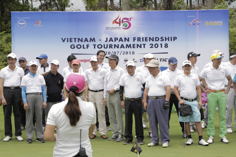 giao huu golf tham tinh huu nghi viet nam nhat ban