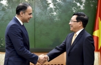 Phó Thủ tướng Phạm Bình Minh tiếp Phó Chủ tịch ADB Ahmed Saeed