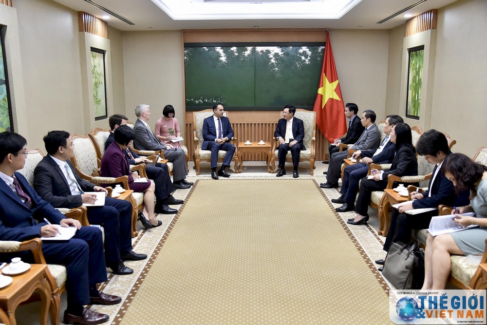 pho thu tuong pham binh minh tiep pho chu tich adb ahmed saeed