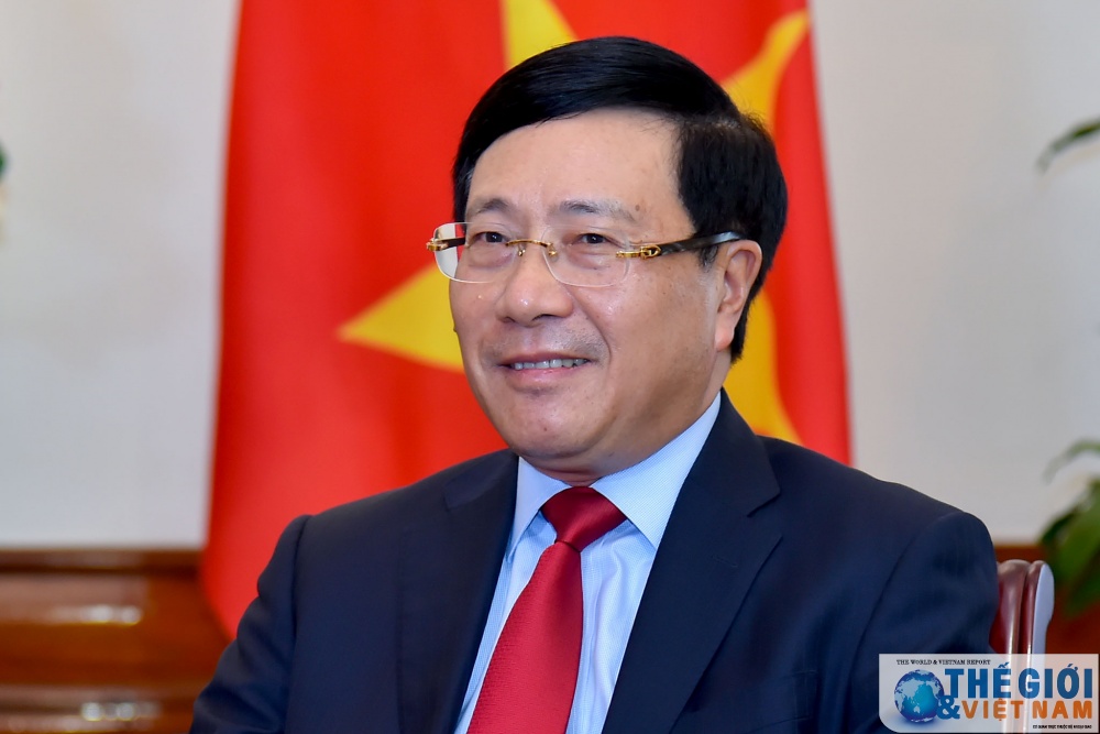 ngay 772020 pho thu tuong bo truong ngoai giao pham binh minh tra loi phong van vtv nhan dip 25 nam viet nam gia nhap asean anh tuan anh 1