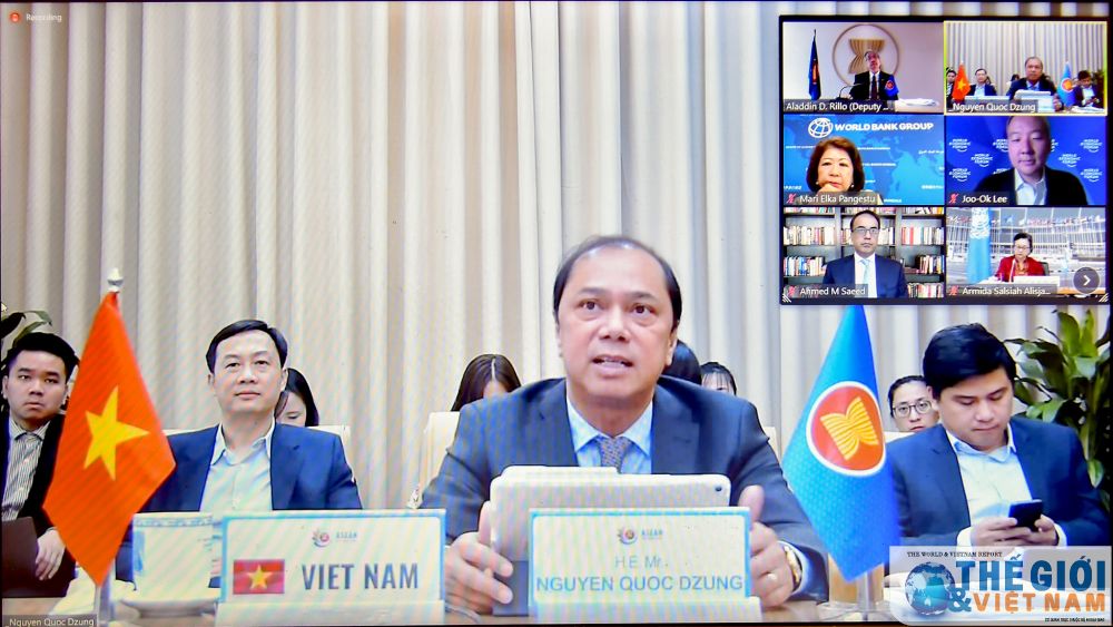 ngay 3072020 thu truong ngoai giao nguyen quoc dung hop truc tuyen asean hop tac hau covid 19 anh tuan anh 4