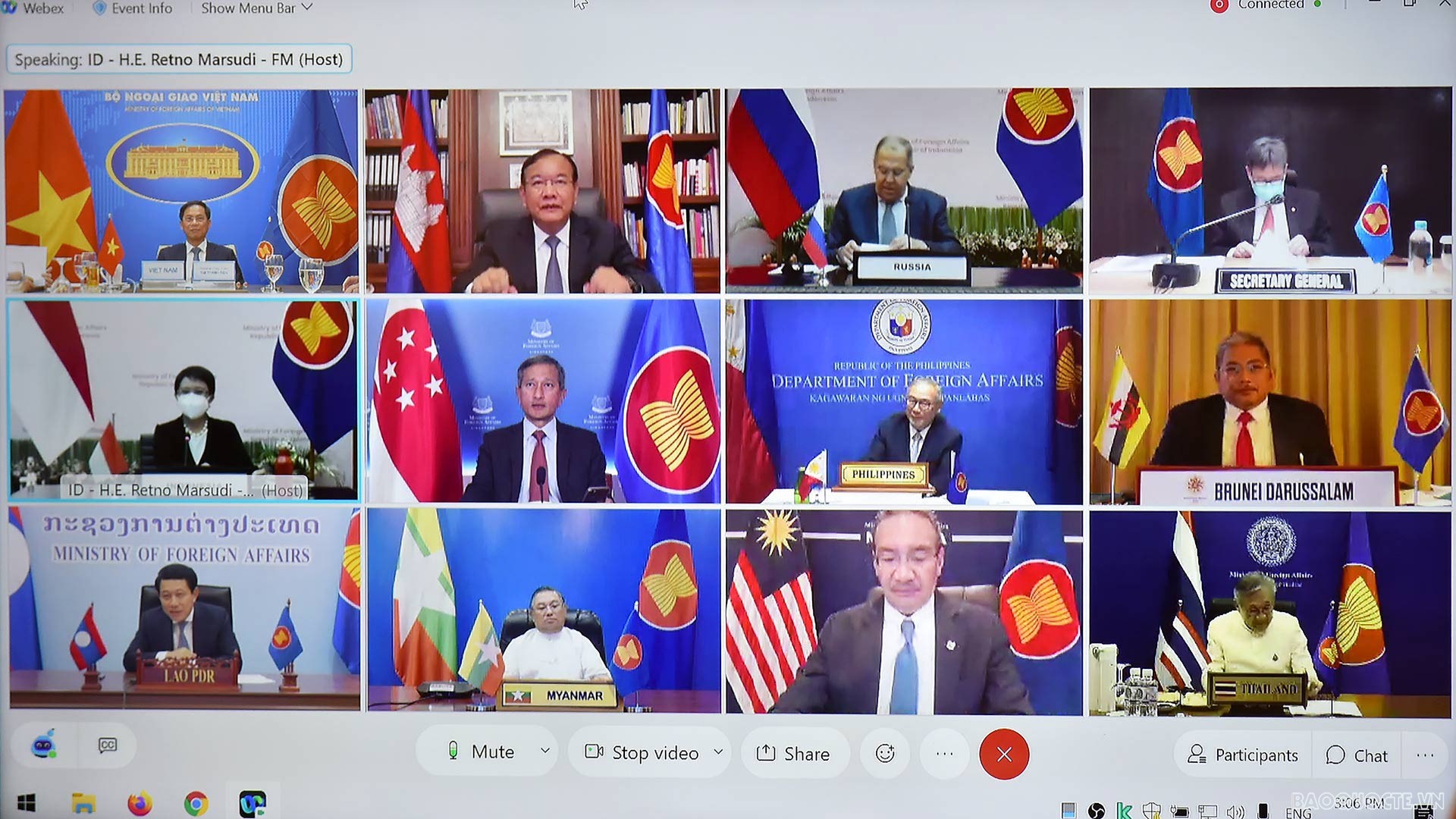 ASEAN-Nga: Trong khó khăn vẫn sẵn lòng tin, cùng chí hướng