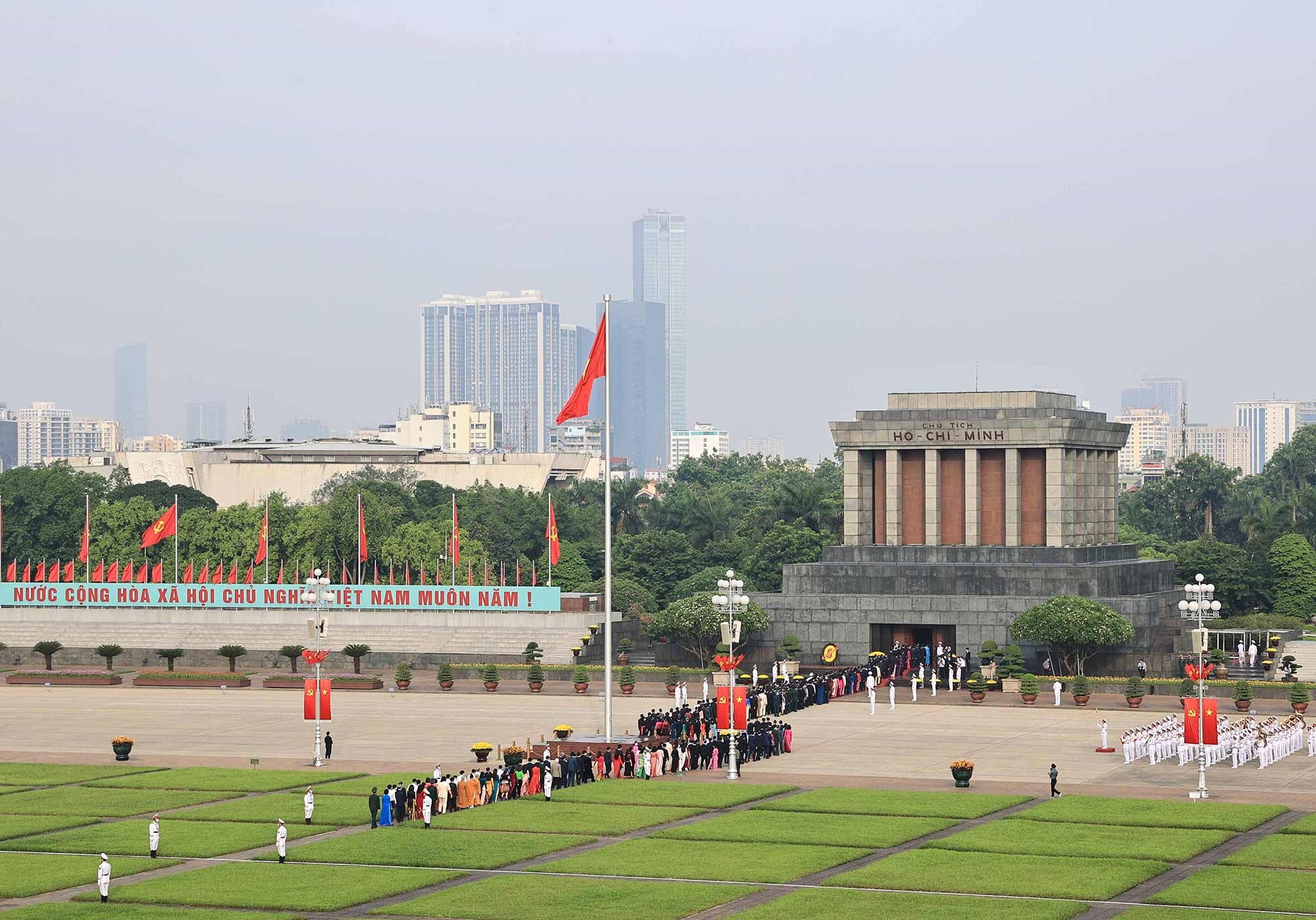 Toàn cảnh Phiên khai mạc Kỳ họp thứ nhất, Quốc hội khoá XV qua ảnh