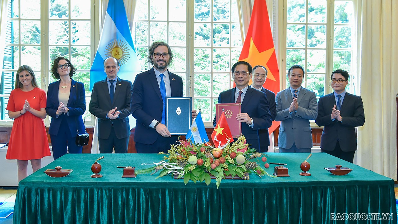 và Việt Nam-Argentina: Phát triển hợp tác theo chiều sâu dựa trên thế mạnh