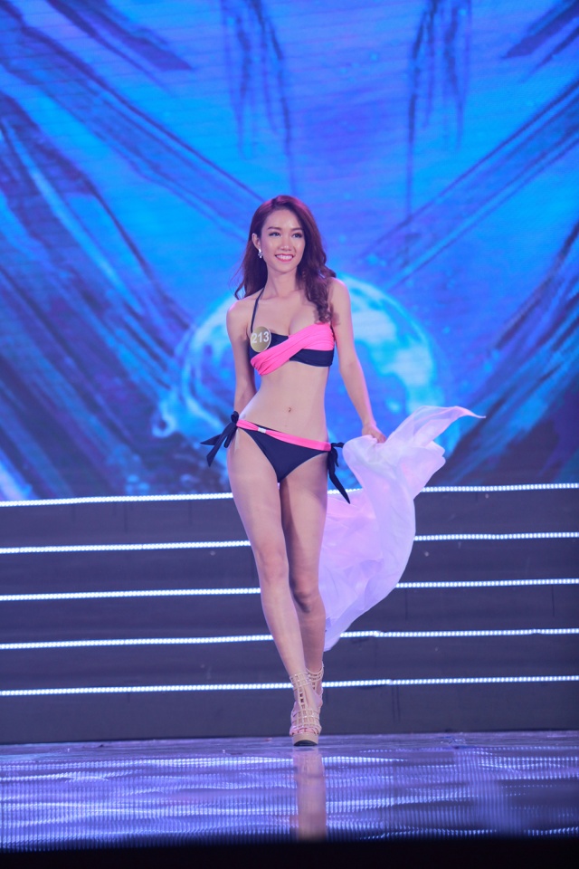 Các thí sinh Hoa hậu bản sắc Việt 2016 trình diễn bikini cac thi sinh hoa hau ban sac viet 2016 trinh dien bikini