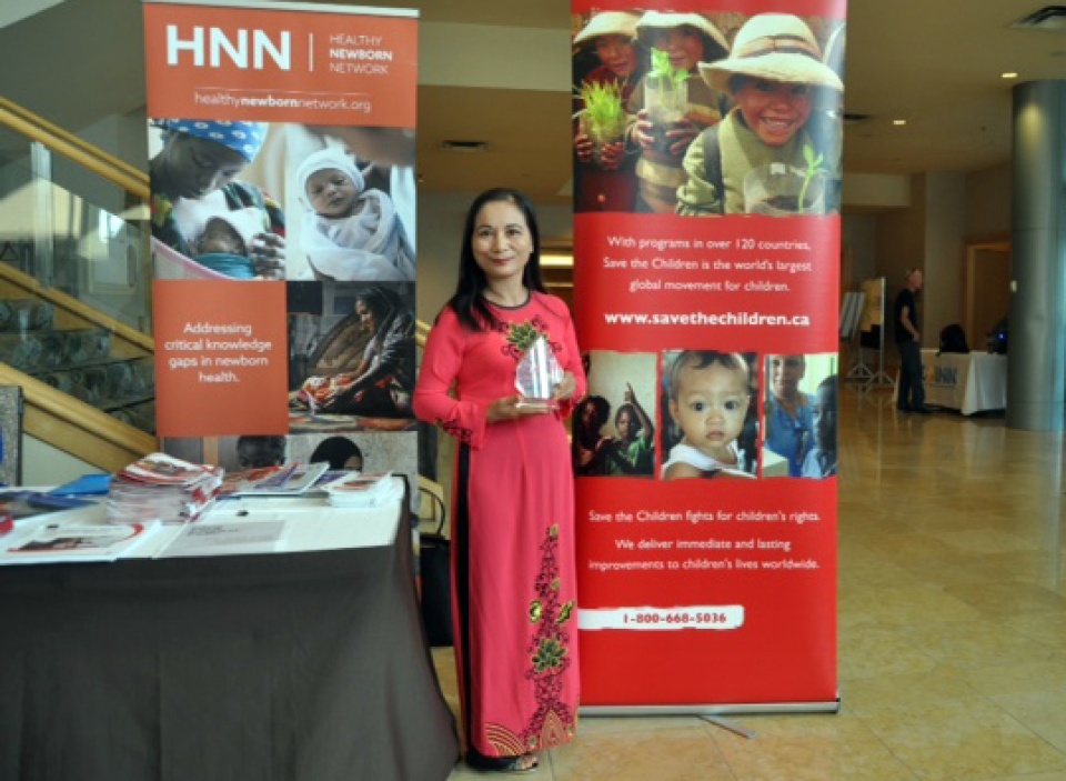 Việt Nam giành Giải thưởng Cán bộ Hộ sinh Xuất sắc Quốc tế nu ho sinh viet nam gianh giai thuong can bo ho sinh xuat sac quoc te