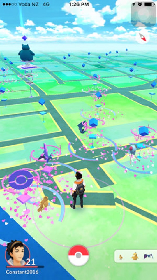 pokemon go se hut khach cho cac nha hang