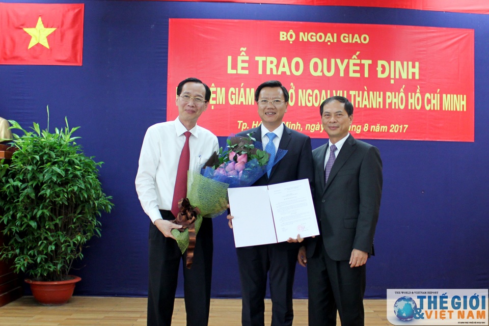 trao quyet dinh bo nhiem giam doc so ngoai vu tp ho chi minh