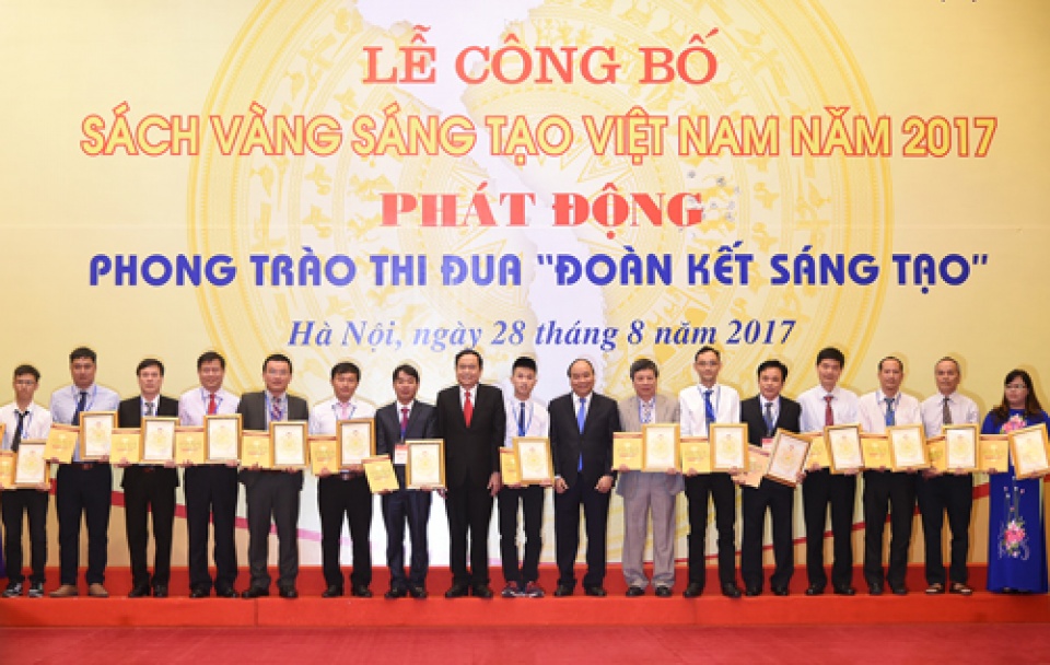 Công bố Sách Vàng Sáng tạo Việt Nam tin nhap 20170828140823