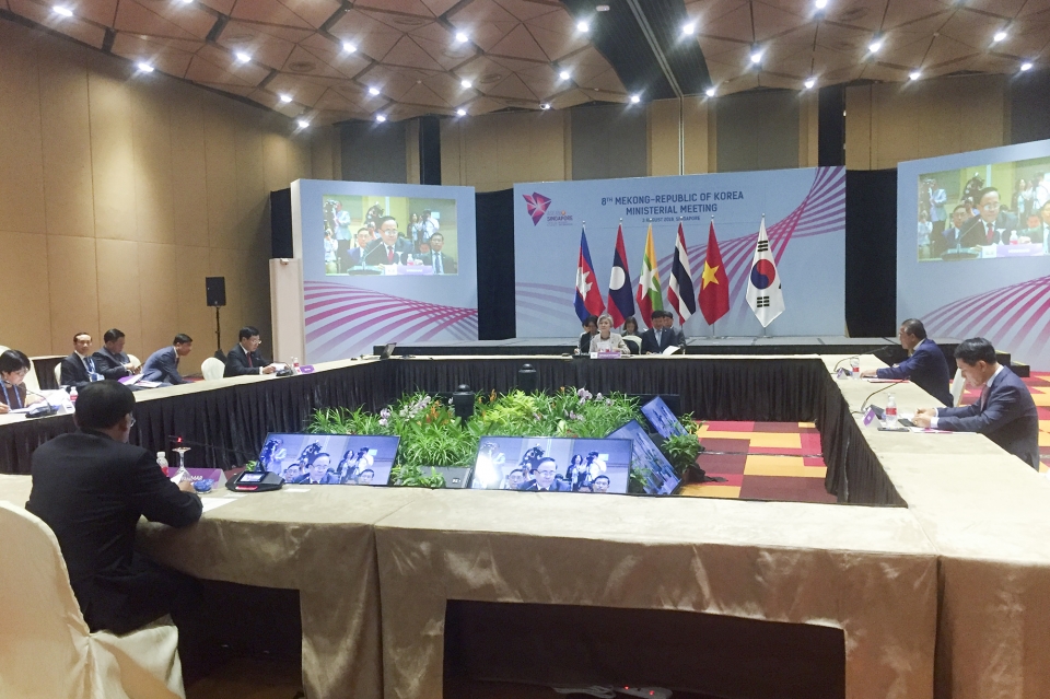 hoi nghi bo truong ngoai giao hop tac mekong han quoc lan thu 8