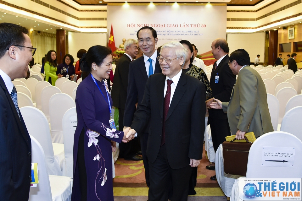 nhung hinh anh ben le hoi nghi ngoai giao lan thu 30