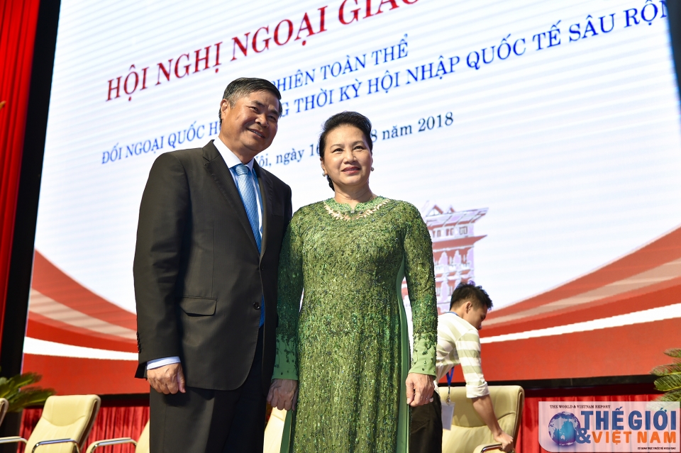 hoi nghi ngoai giao 30 nhung hinh anh tai phien doi ngoai quoc hoi