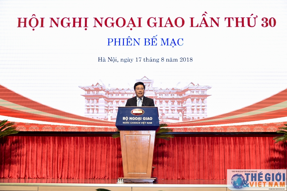 Hội nghị Ngoại giao lần thứ 30 kết thúc tốt đẹp hoi nghi ngoai giao lan thu 30 ket thuc tot dep