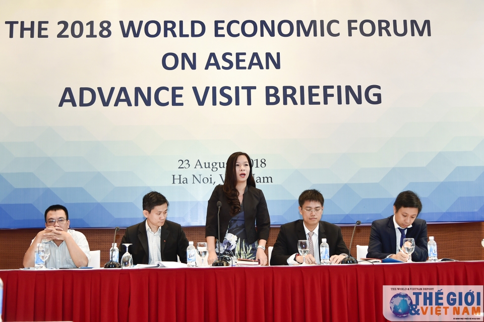 viet nam don cac doan tien tram hoi nghi wef asean 2018 tai ha noi