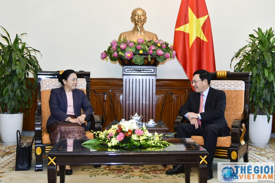 pho thu tuong pham binh minh tiep thu truong ngoai giao lao