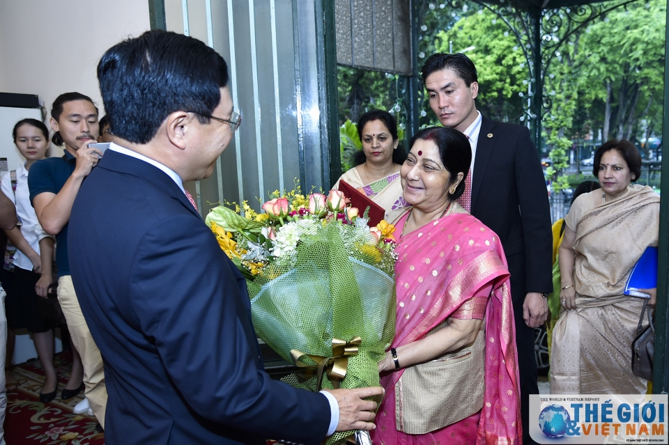 viet nam an do thuc day quan he doi tac chien luoc toan dien di vao chieu sau