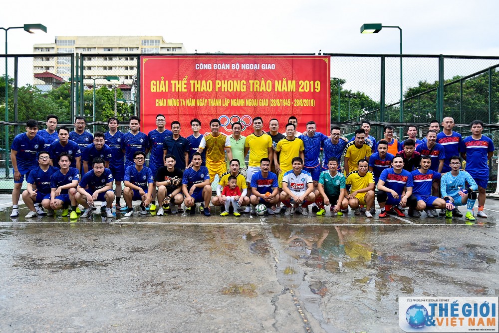 Khai mạc giải bóng đá mini ngành Ngoại giao năm 2019