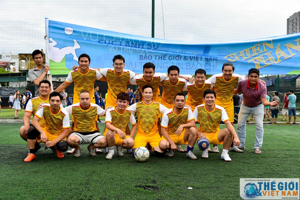 Khai mạc giải bóng đá mini ngành Ngoại giao năm 2019