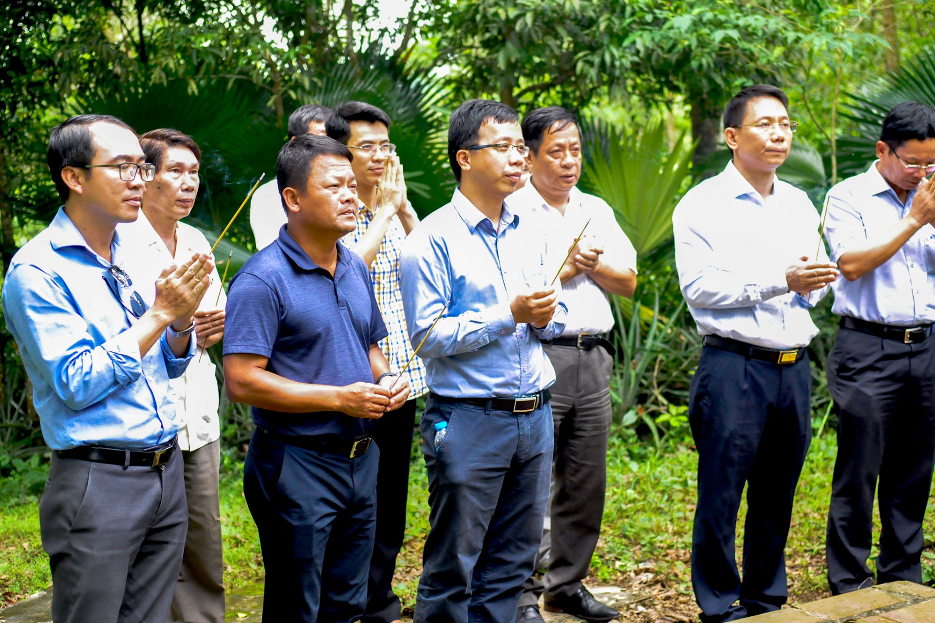 dang huong tai khu di tich lich su bo ngoai giao tai tuyen quang