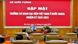 Đoàn Trưởng Cơ quan đại diện Việt Nam ở nước ngoài làm việc tại Bộ Quốc phòng
