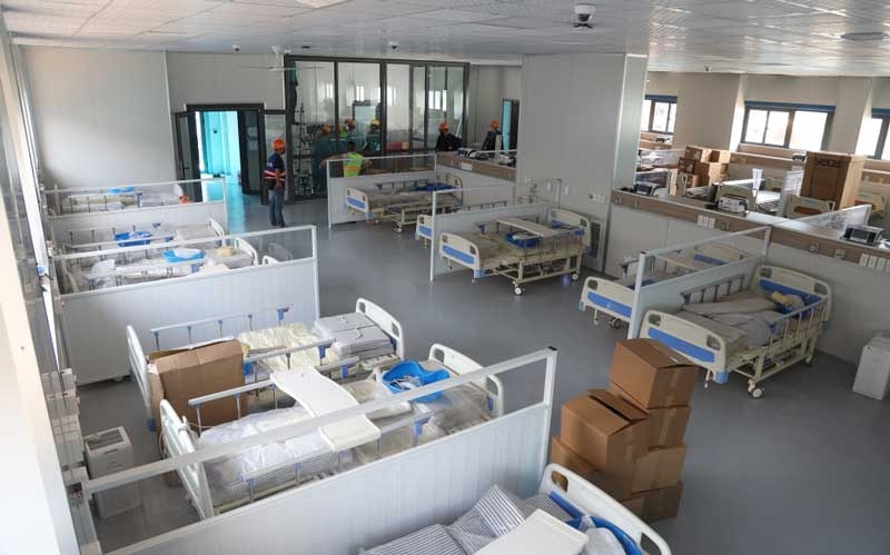 Bệnh viện dã chiến điều trị bệnh nhân Covid-19 tại Hà Nội sẽ hoạt động từ ngày 1/9. (Nguồn: Hanoimoi)